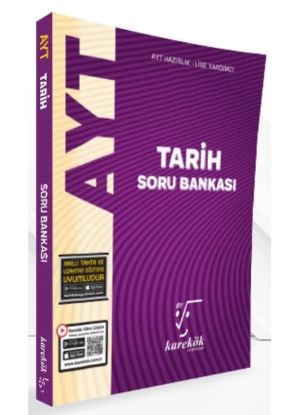 Karekök Yayıncılık AYT Tarih Soru Bankası Yeni