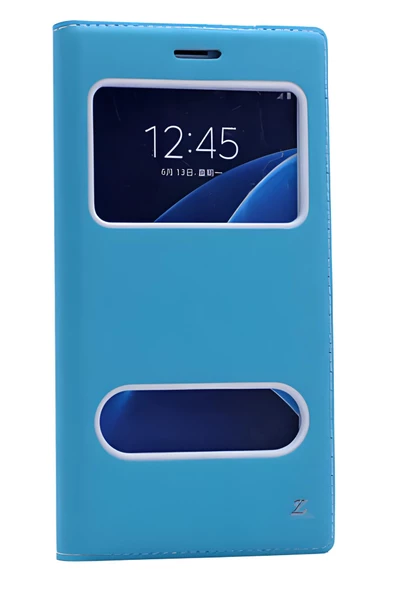 Galaxy C7 Kılıf Dolce Kapaklı Kılıf - 3