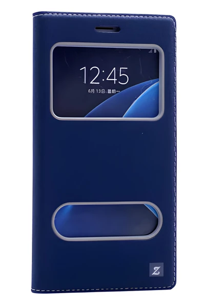 Galaxy C7 Kılıf Dolce Kapaklı Kılıf - 11