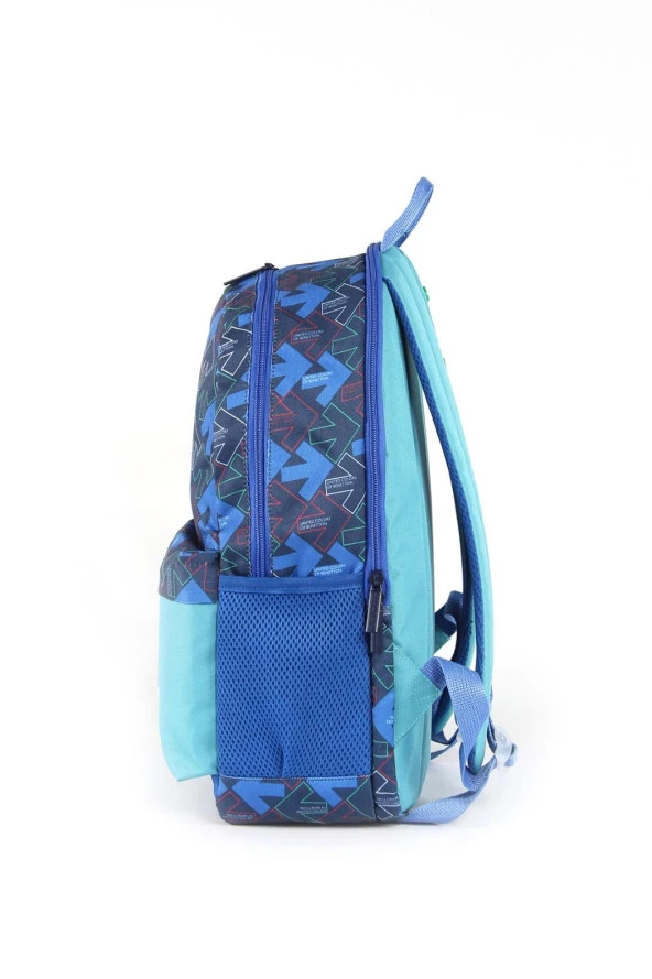 Çocuk Kol Saati Hediyeli Benetton Büyük Kapasiteli Çocuk Okul Çantası BNT.MC.02 - 3