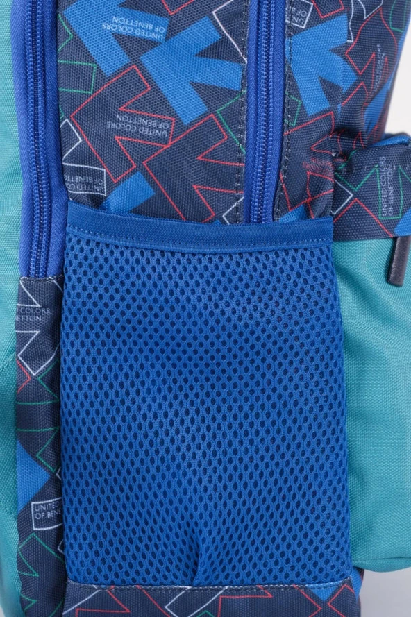 Çocuk Kol Saati Hediyeli Benetton Büyük Kapasiteli Çocuk Okul Çantası BNT.MC.02 - 5