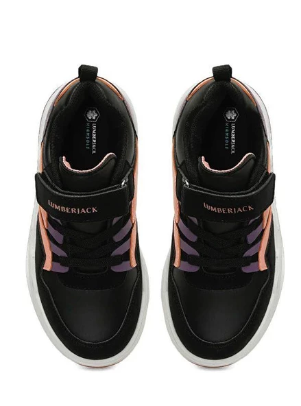 Lumberjack Strıke 4PR SIYAH Kız Çocuk Sneaker - 6