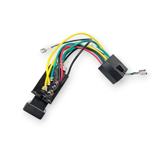 Skoda Favorit 1988-1995 Dörtlü Flaşör Kırmızı Üçgen İkaz Düğmesi - 5