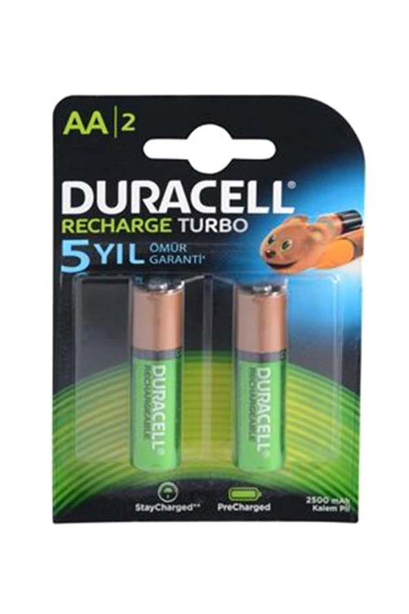 DURACELL  ŞARZLI PİL AA 2400MAH