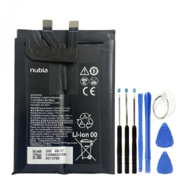 ZTE Nubia Red Magic 6s Pro Pil Batarya NX669j + Tamir Set
