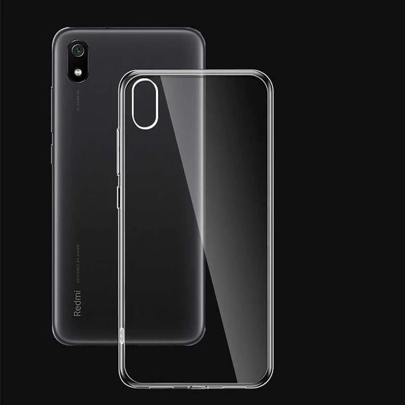 Xiaomi Redmi 7A Kılıf Süper Silikon Kapak