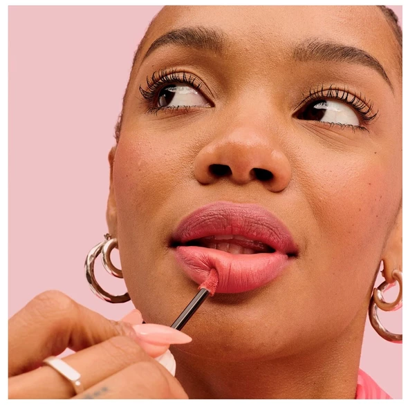 BENEFIT COSMETICS Plushtint Red Velvet  - Nemlendirici özellikli mat tint ruj - 2