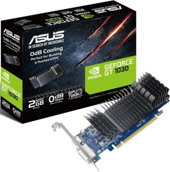 Asus GT1030-SL-2G-BRK 2GB 64 bit GDDR5 Ekran Kartı