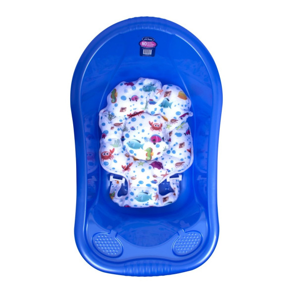 Sevi Bebe Desenli Sevi Bebe Çok Fonksiyonlu Bebek Yıkama Filesi&Minderi Akvaryum Desen - 2
