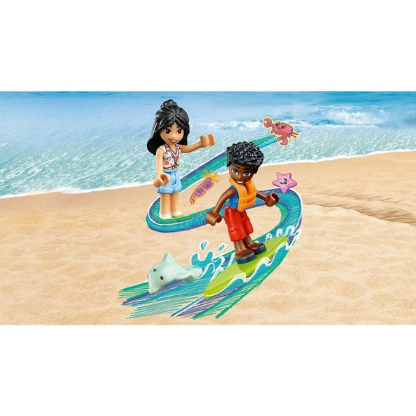 41725 Lego Friends - Plaj Arabası Eğlencesi 61 parça +4 yaş - 3