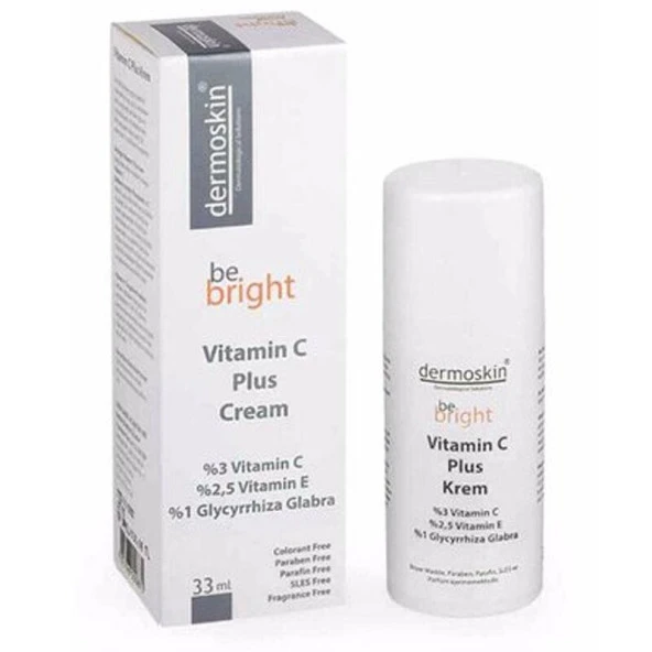 Dermoskin Be Bright Vitamin C Plus Krem 33 ML - Diş Beyazlatıcı Köpük Hediye