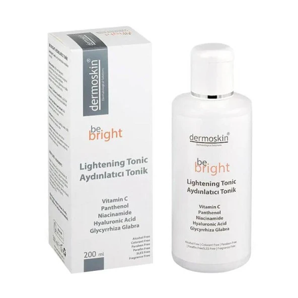 Dermoskin Be Bright Aydınlatıcı Tonik 200 ML - Diş Beyazlatıcı Köpük Hediye