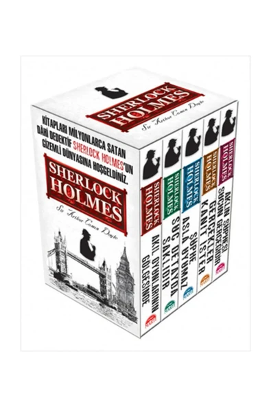 Sherlock Holmes Set  5 Kitap ürün görseli