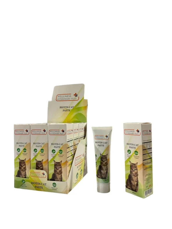 Wellness Veterinary Plus Biotin Cat Paste 100 Gr