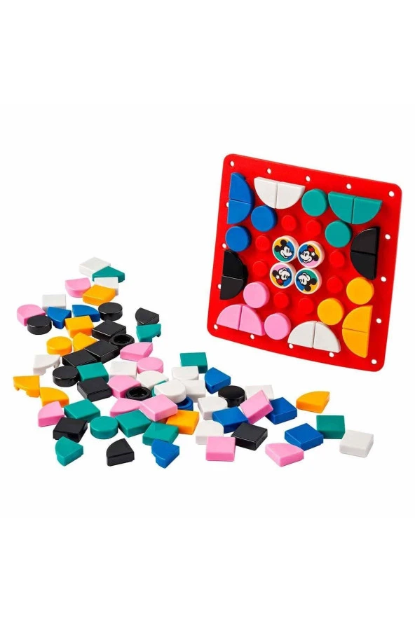 LEGO - DOTS Disney Mickey Fare ve Minnie Fare Dikilebilir Kare Parça 41963 - (95 Parça) - 7