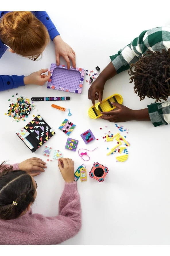 LEGO DOTS Tasarımcı Seti – Desenler 41961 -8 Yaş ve Üzeri için Yaratıcı Kendin Yap Seti(1096 Parça) - Resim 6