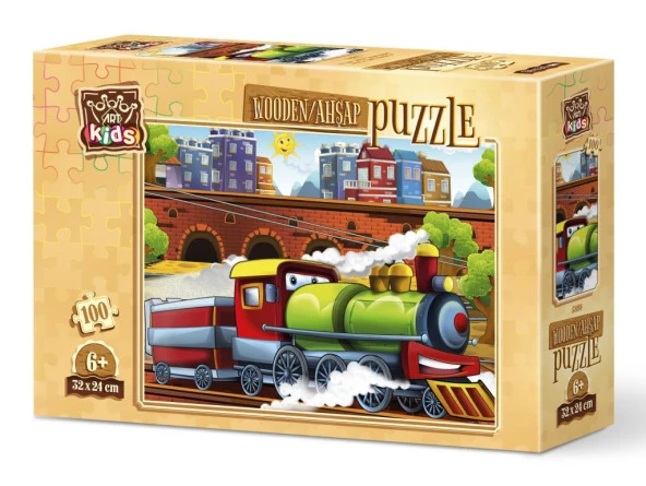 Art Puzzle Nereye Çufçufluyoruz 100 Parça Puzzle 5898