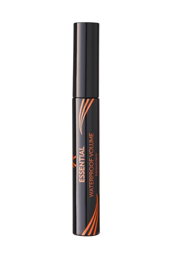 Suya Dayanıklı & Hacim Veren Siyah Maskara - Essential Waterproof Volume Mascara 8691190070687