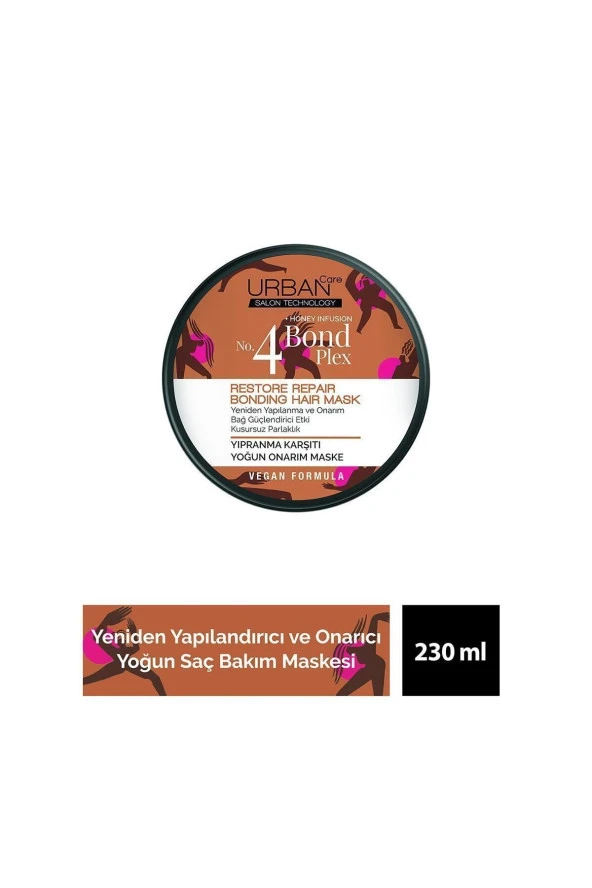 No.4 Bond Plex Restore Repair Yıpranma Karşıtı Yoğun Onarım Maskesi 230 Ml-vegan