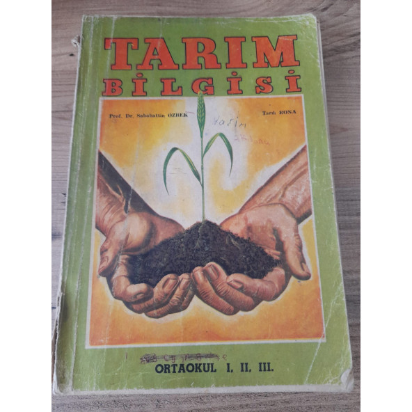 Tarım Bilgisi Ortaokul 1, 2, 3 (ikinci el ürün)