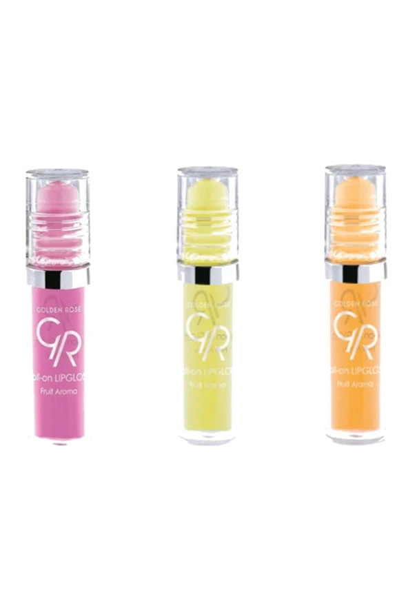 Meyveli Dudak Parlatıcısı - Roll On Lipgloss Çilek+limon+muz 8691190890520