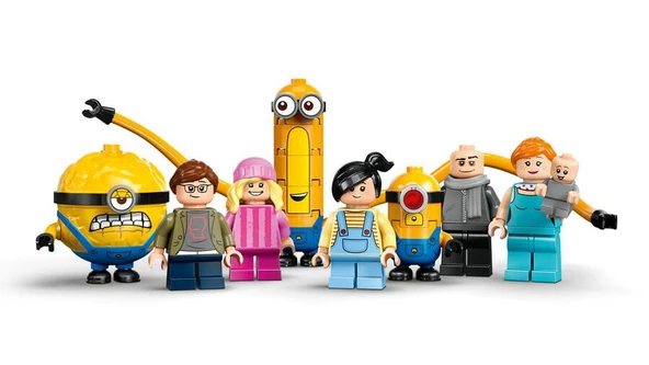 LEGO Minions 75583 Minions and Gru's Family Mansion - 4