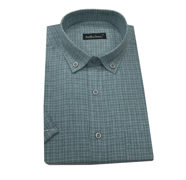 Atilla Özer Kısa Kol Klasik Erkek Gömlek-6789 - 2