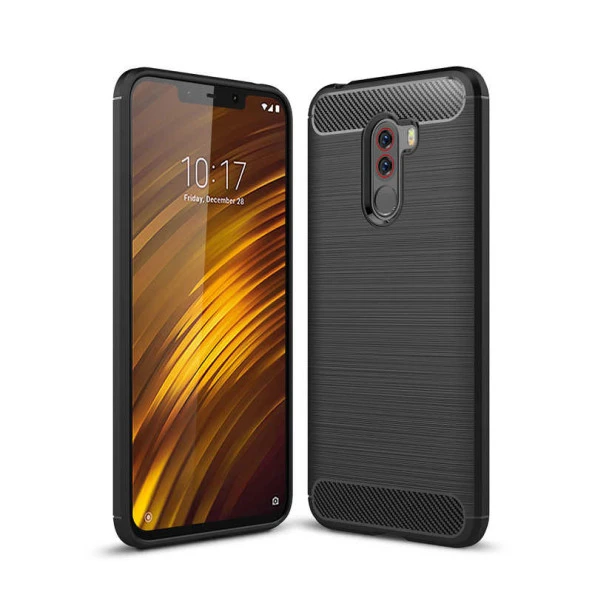 Xiaomi Pocophone F1 Kılıf Ultra Korunaklı Silikon Kapak (ROOM)