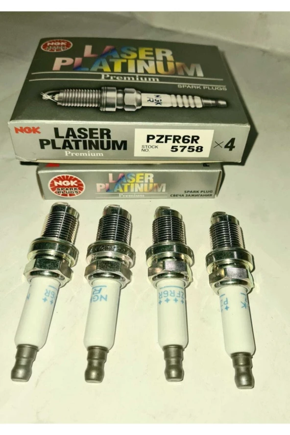 Vw Jetta 1.4 Tsi Buji Takımı Cbz Pzfr6r 2007-2010 Platinyum Buji Takımı - Resim 2