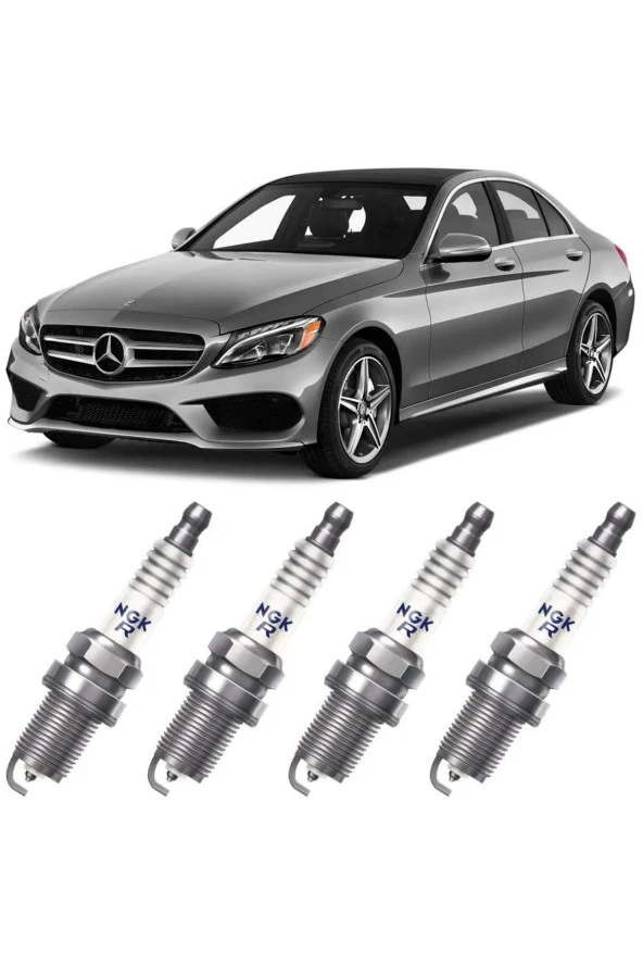 Buji Seti MERCEDES BENZ C200 C250 E250 1.8 2008 - 2014 Lazer Platin 4 ADET