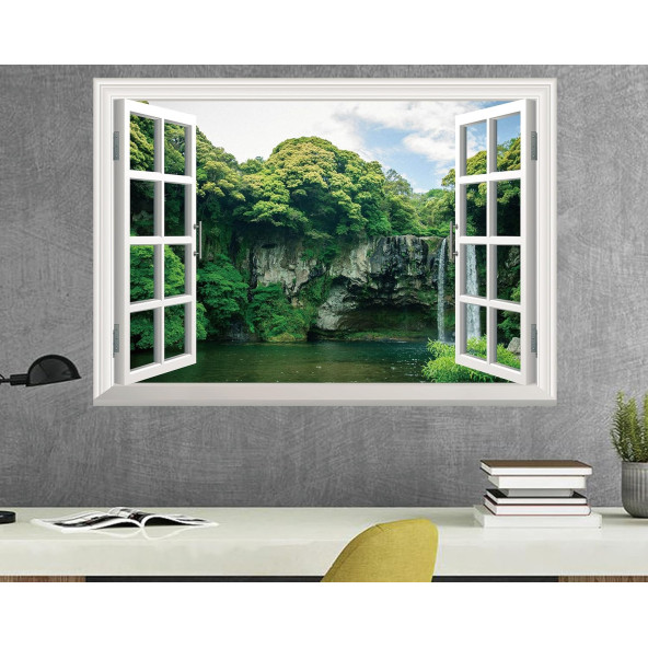 Ahşap Pencere Görünümlü Duvar Tablosu VG0000T2 - 2