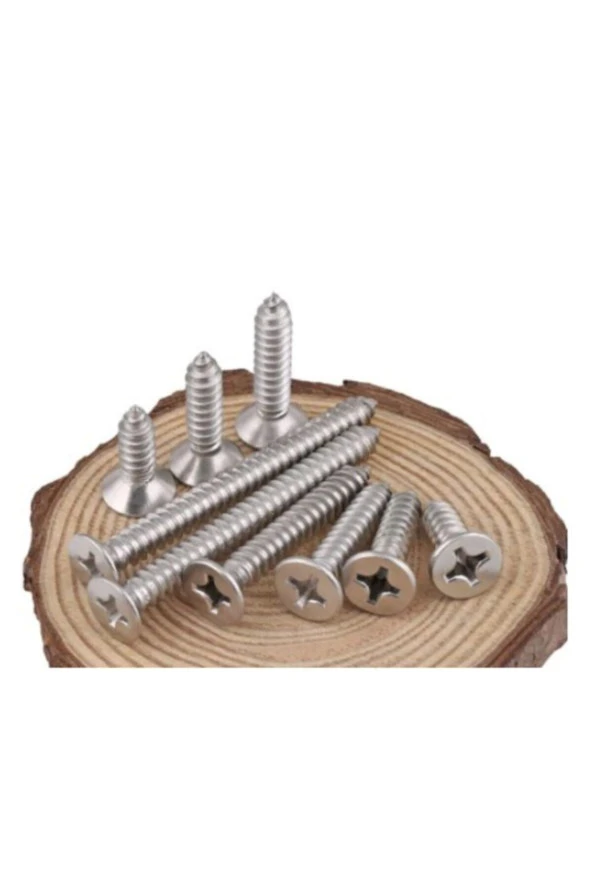 Ahşap, Sunta Ve Ağaç Vidası 3,5x35 Mm 100 Adet - 3