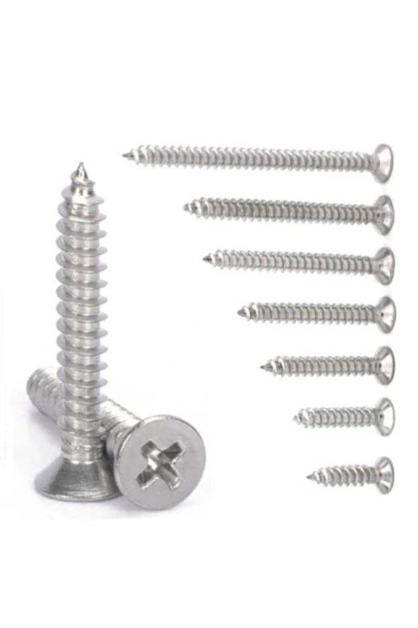 Ahşap, Sunta Ve Ağaç Vidası 3,5x35 Mm 100 Adet - 4