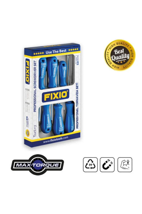 Fixio Ft6000 6 Parça Torx Tornavida Takımı/seti