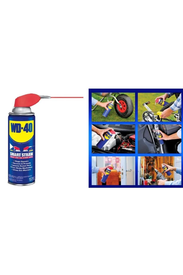 Wd 40 Akıllı Pipet Pas Sökücü Yağlayıcı 350 ml Silah Makine