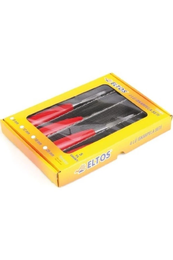 Iskarpela Seti 4 Parça - 2