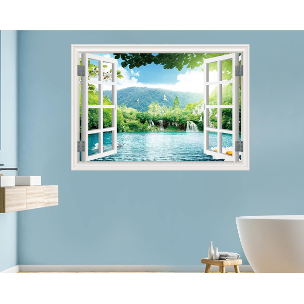 Ahşap Pencere Görünümlü Duvar Tablosu  VG0000T3 - 3