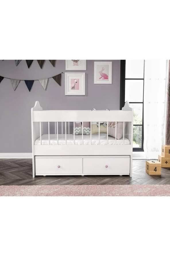 MERLİN MOBİLYA PERİ Anne Yanı Beşiği - 3