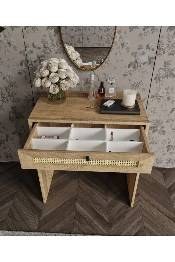 MERLİN MOBİLYA ALİNA AYNALI MAKYAJ MASASI - 2