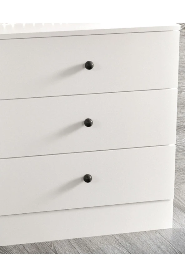 MERLİN MOBİLYA Akasya 3 Çekmeceli Şifonyer - 3