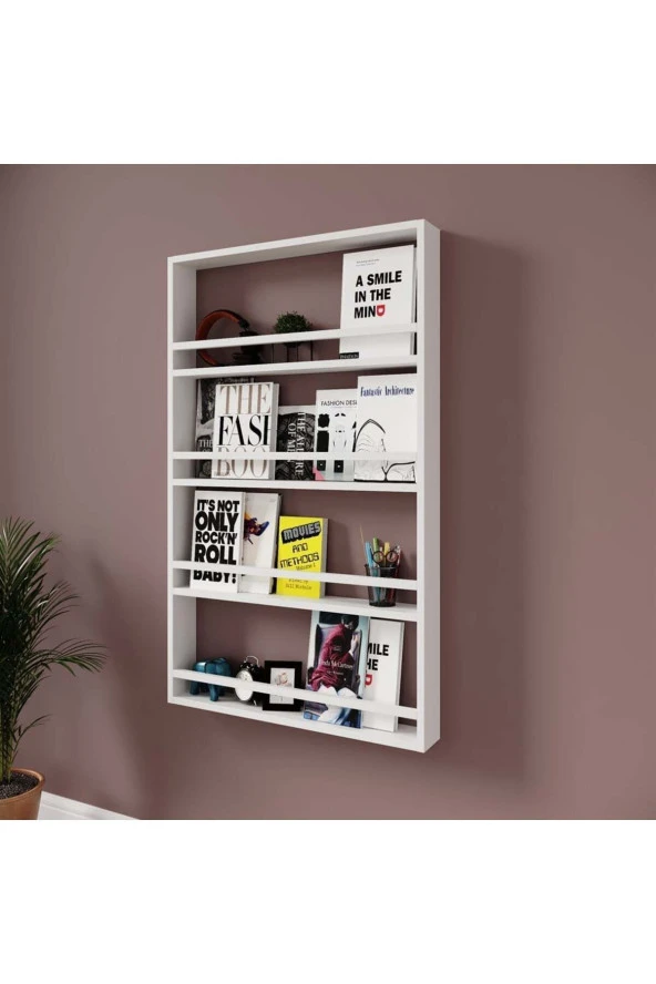 MERLİN MOBİLYA MİKRO ÇOK AMAÇLI DUVAR RAFI - 2