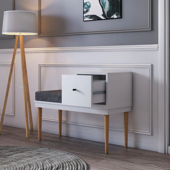 MERLİN MOBİLYA Paris Moderen Puf - 2