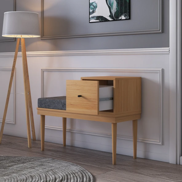 MERLİN MOBİLYA Paris Modern Puf Çok Amaçlı