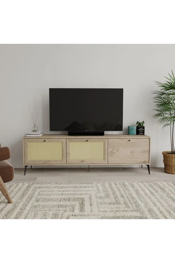 MERLİN MOBİLYA Merlin Mobilya DİAMOND 3 Bölmeli TV Ünitesi 180cm - 2