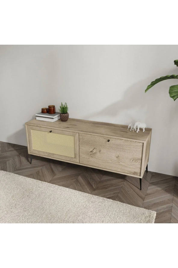 MERLİN MOBİLYA Diamond 2 Bölmeli Tv Ünitesi 140cm - 4