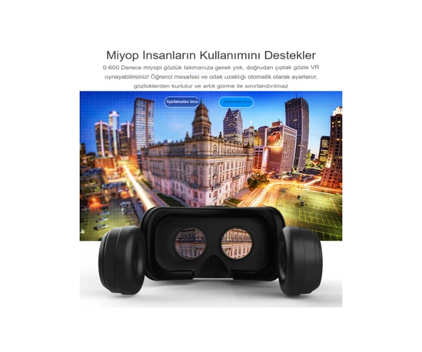 Peeq Shinecon VR SC-G04EA 3D Sanal Gerçeklik Gözlüğü + Kumanda - 6