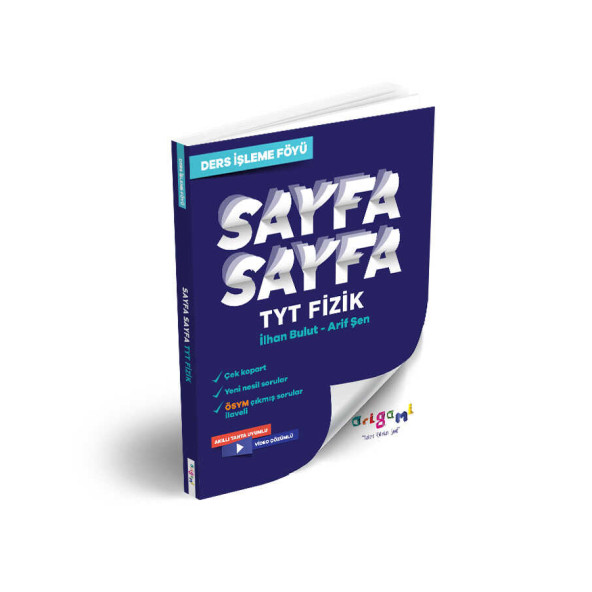 TYT FİZİK SAYFA SAYFA DERS İŞLEME FÖYÜ