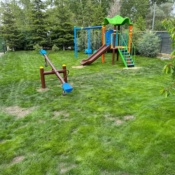 Çocuk Oyun Parkı BOS03, Bir Kuleli Bir Kaydıraklı 5.5x4.5m - 5