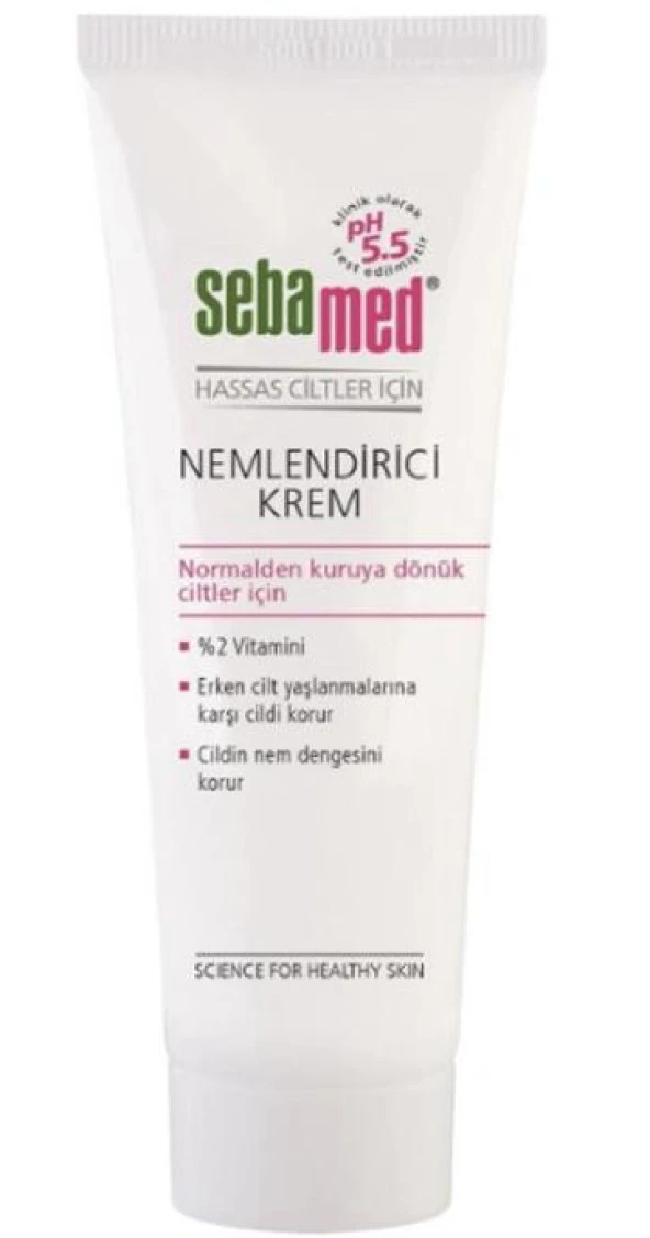 Sebamed Nemlendirici Krem Tüp 50 ml- Diş Beyazlatıcı Köpük Hediye