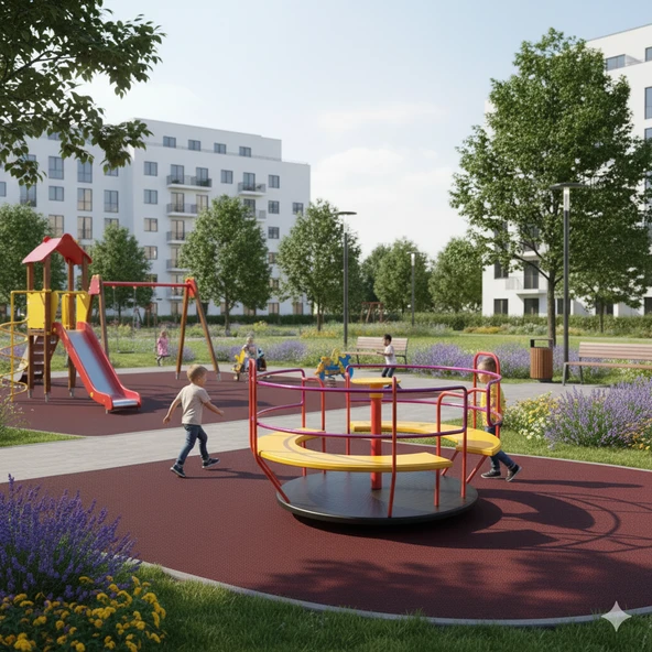 Çocuk Oyun Elemanı, Oturaklı Dönence ürün görseli 1